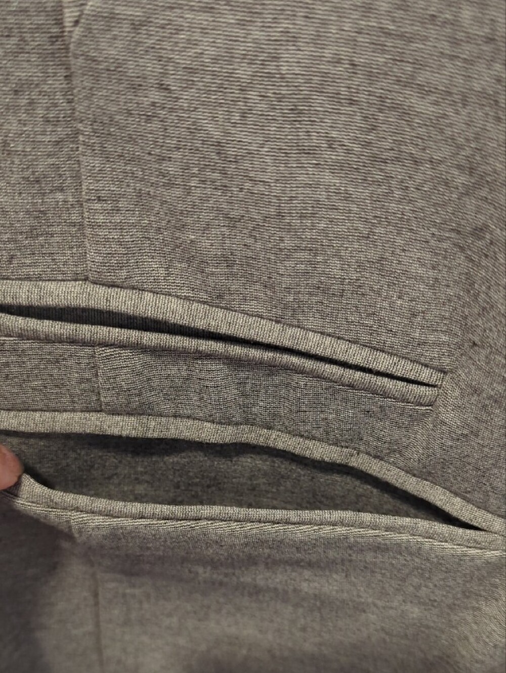NWOT Lane Bryant Gray Knit Blazer Size 28 - Picture 3 of 5